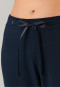 Pyjama kort streepjes donkerblauw-rood - selected! premium inspiration