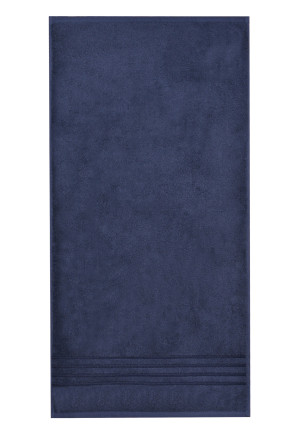Handdoek Milano 50 x 100 marineblauw - SCHIESSER Home