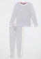 Pyjama lang grijs katoen - Casual Nightwear