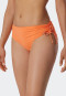 Midi-bikinislip zijkanten in hoogte verstelbaar oranje - Mix & Match Reflections