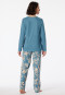 Pyjama lengte blauw-grijs - Comfort Nightwear