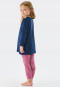 Pyjama lang interlock biologisch katoen legging tovenares college donkerblauw - Cat Zoe
