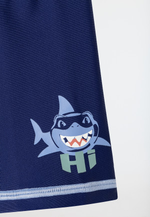 Zwembroek tricot haai blauw - Aqua Kids Boys
