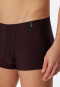 Boxer briefs red-black striped - Long Life Soft